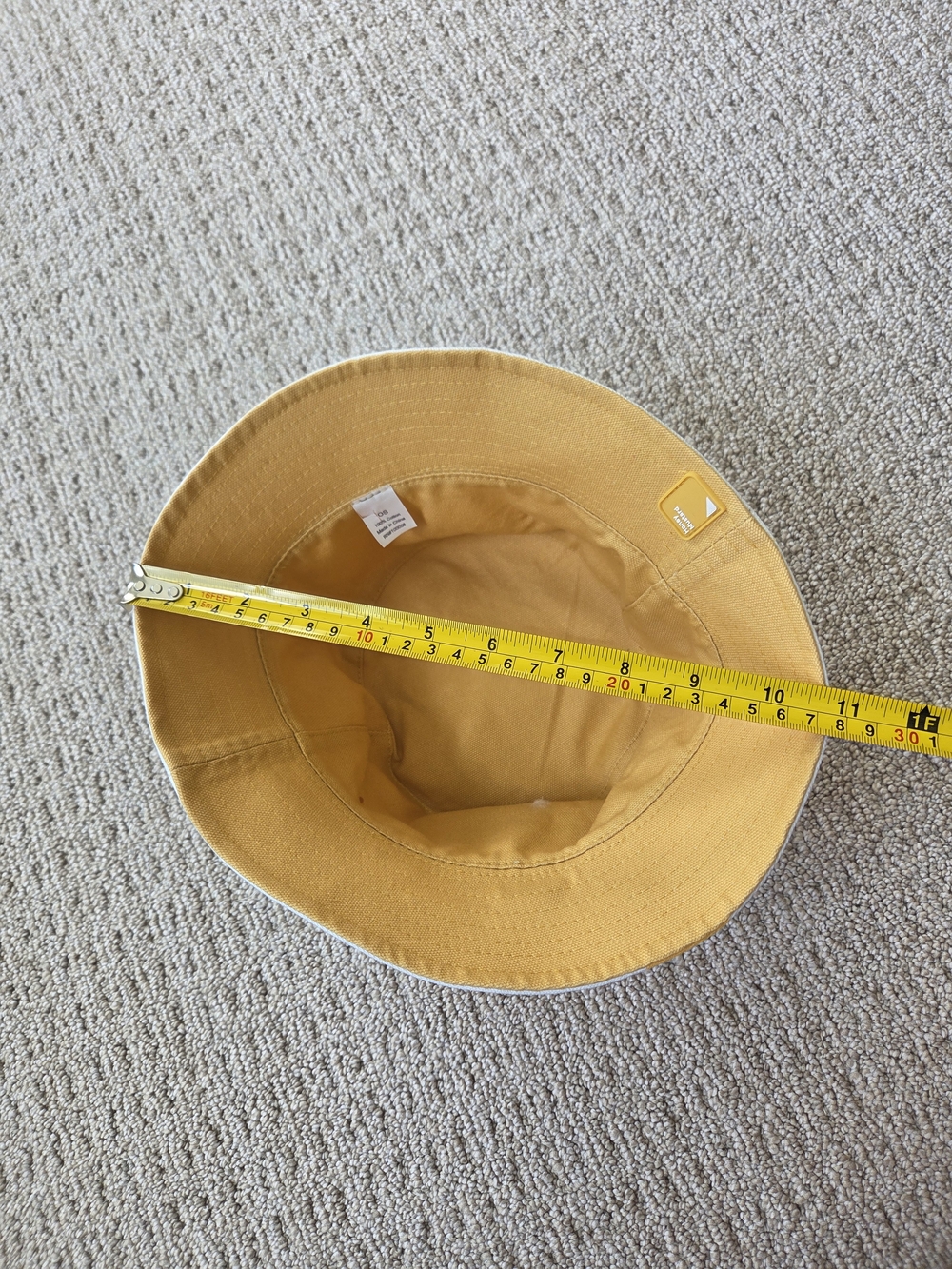Chick-fil-A Drip Bucket Hat Honey Mustard - Picture 5 of 6